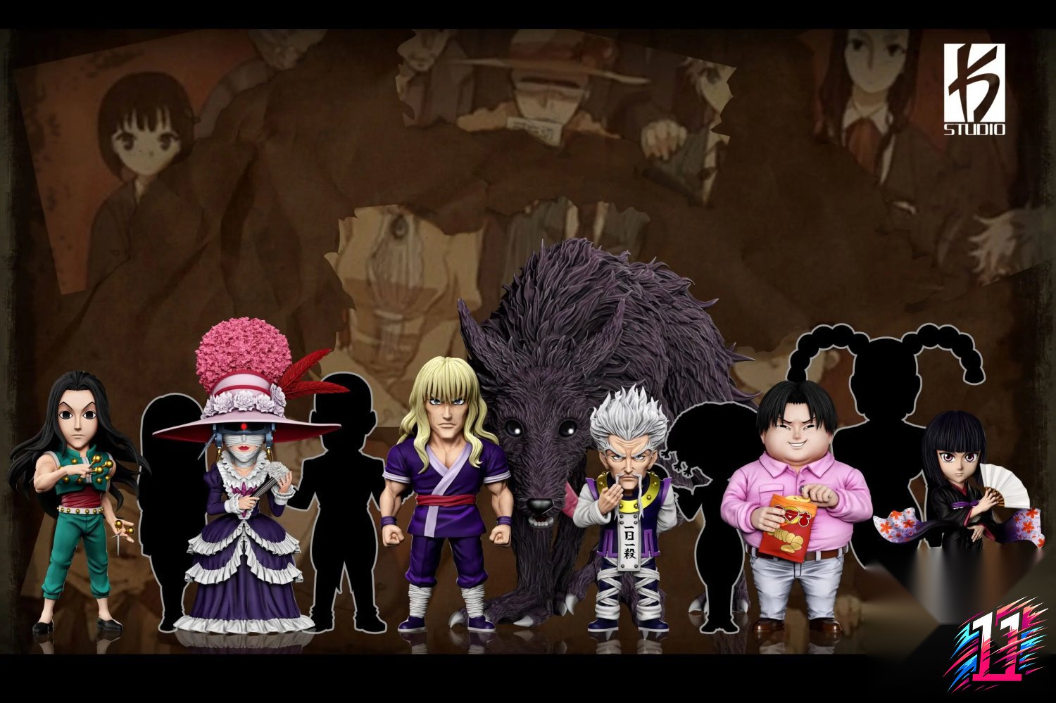 KS Studio - Mike the Zoldyck Watchdog Hunter x Hunter