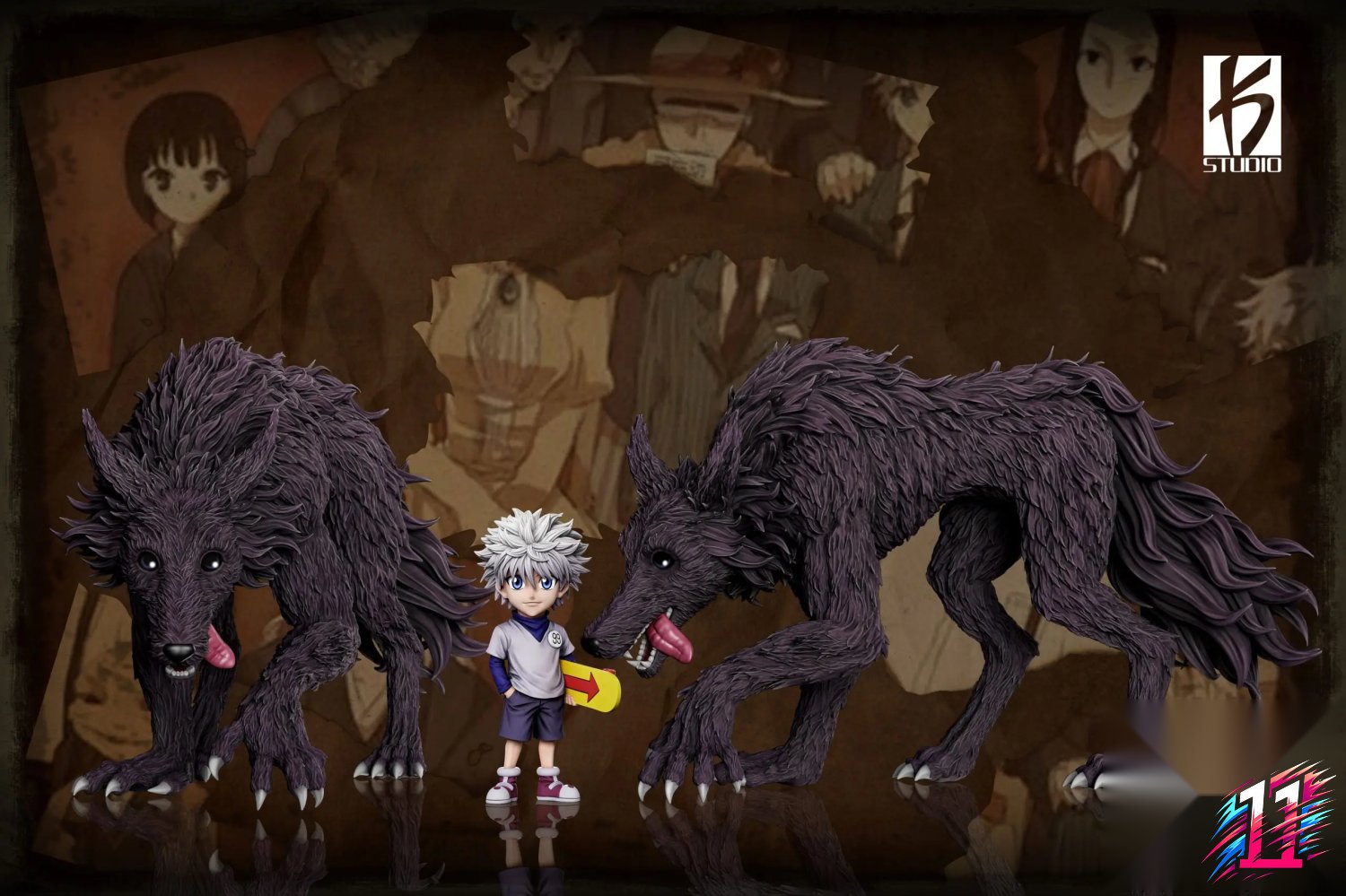 KS Studio - Mike the Zoldyck Watchdog Hunter x Hunter