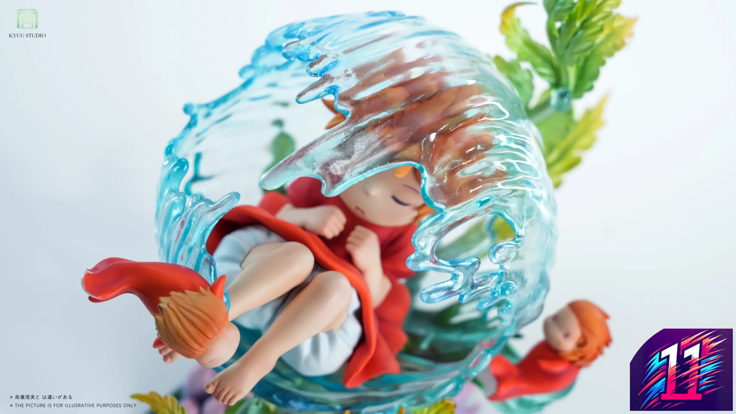 KYUU Studio - Hayao Miyazaki Whisper of Nature Series #2 Sleeping Ponyo Ponyo on the Cliff