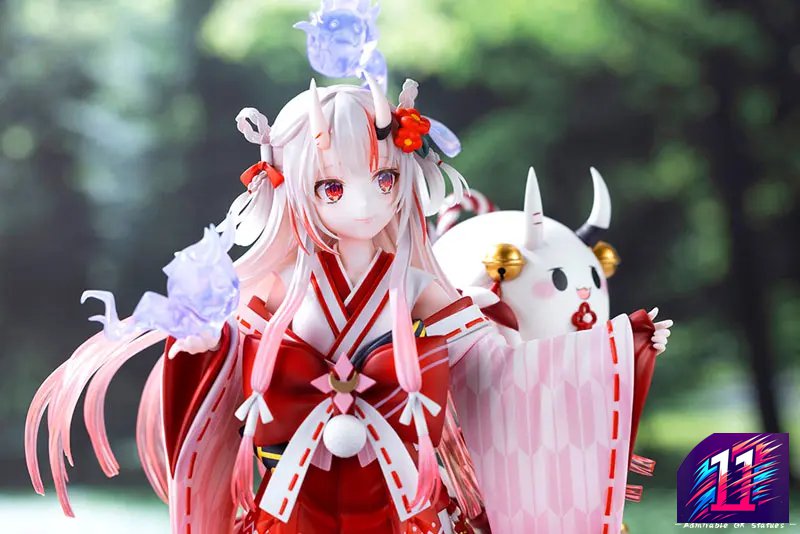 Kotobukiya - hololive production Nakiri Ayame Shrine Maiden Fortune Outfit Ver. 1/7 Complete Figure (Licensed)