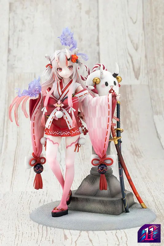 Kotobukiya - hololive production Nakiri Ayame Shrine Maiden Fortune Outfit Ver. 1/7 Complete Figure (Licensed)