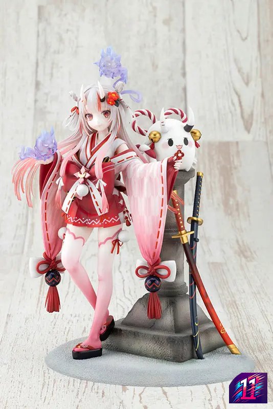 Kotobukiya - hololive production Nakiri Ayame Shrine Maiden Fortune Outfit Ver. 1/7 Complete Figure (Licensed)