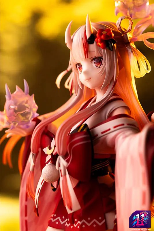 Kotobukiya - hololive production Nakiri Ayame Shrine Maiden Fortune Outfit Ver. 1/7 Complete Figure (Licensed)