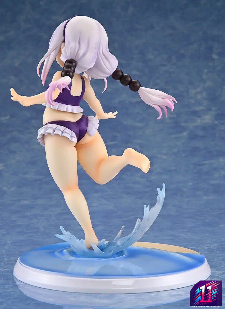 Kaitendoh - Miss Kobayashi%27s Dragon Maid Kanna Kamui: Excited to Wear a Swimsuit at Home Ver. (Purple) 1/6 Complete Figure (Licensed)