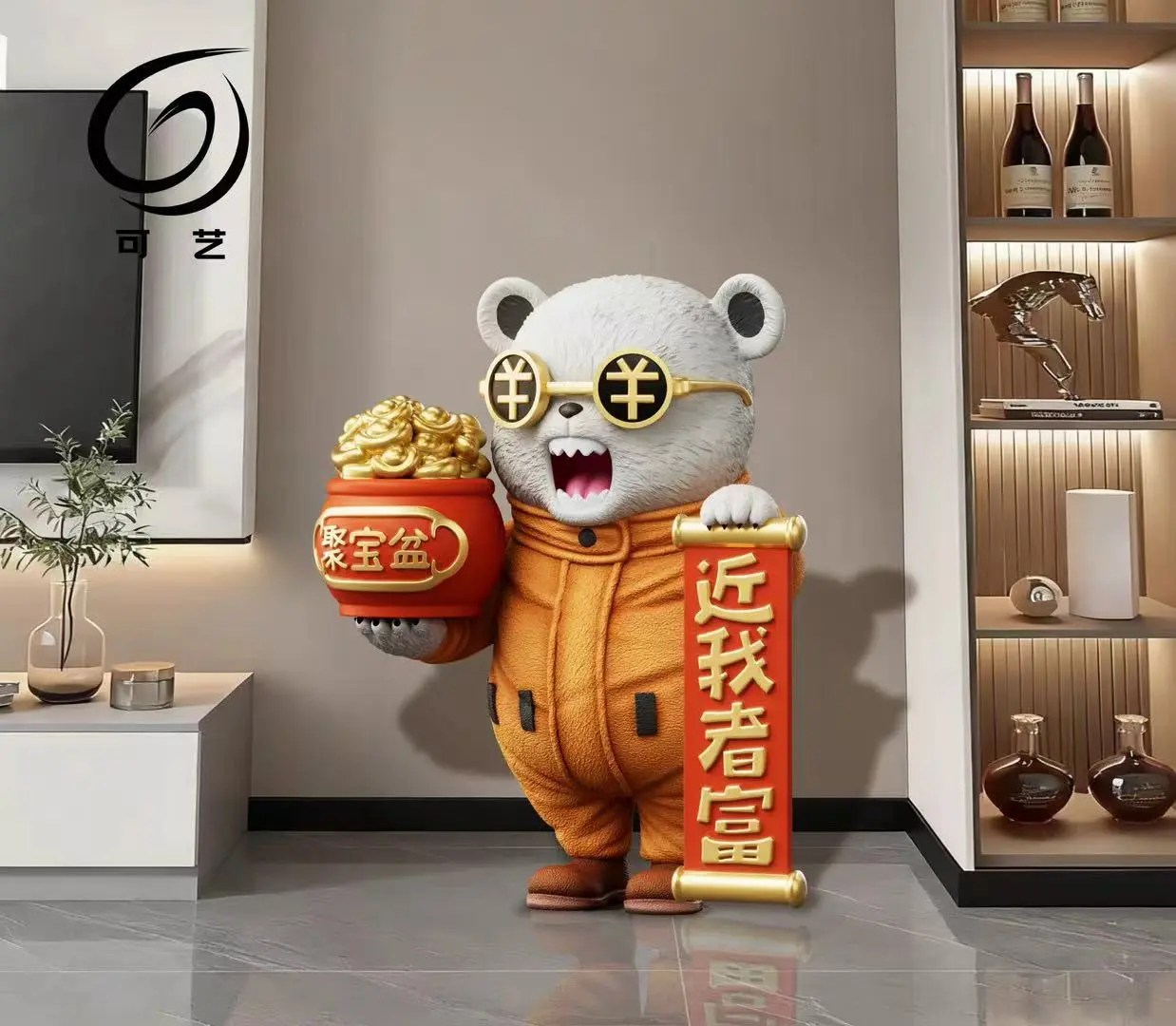 Ke Yi Mo Wan Studio - Fortune-Attracting Bepo Furniture Ornament One Piece