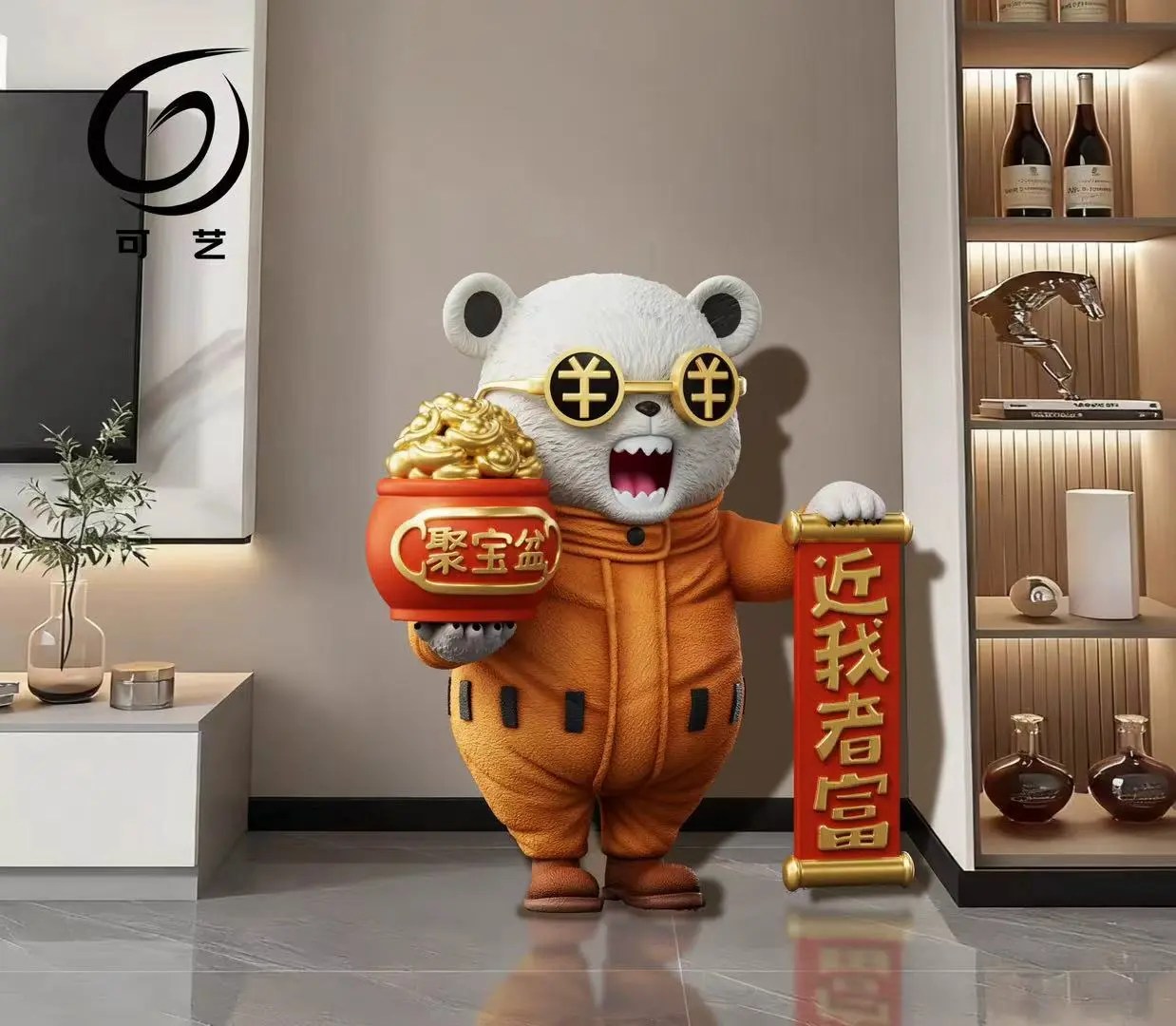Ke Yi Mo Wan Studio - Fortune-Attracting Bepo Furniture Ornament One Piece