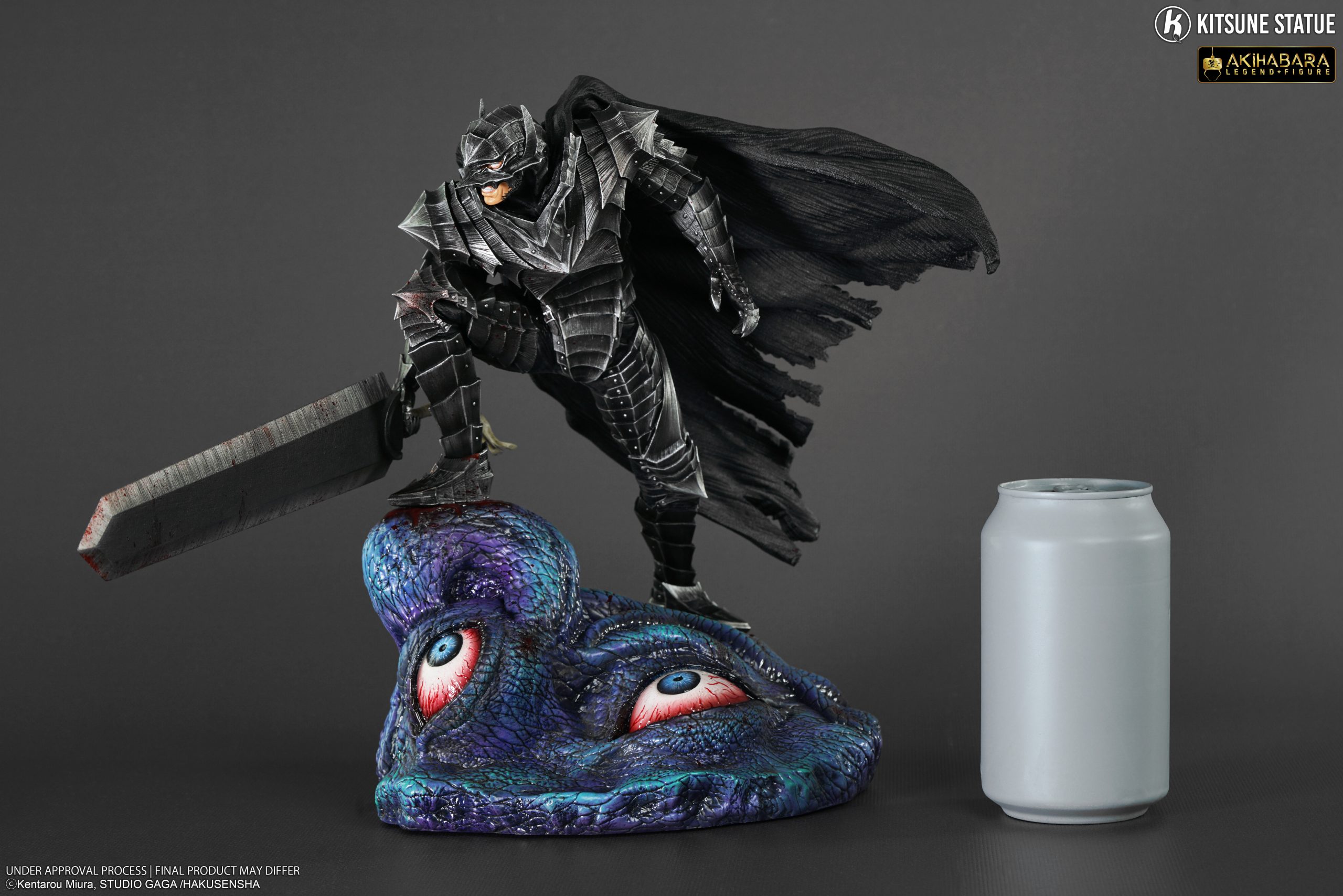 Berserk 限定版 アートフィギュアセット Kitsune Statue Studio – Berserk Guts Berserker Armor