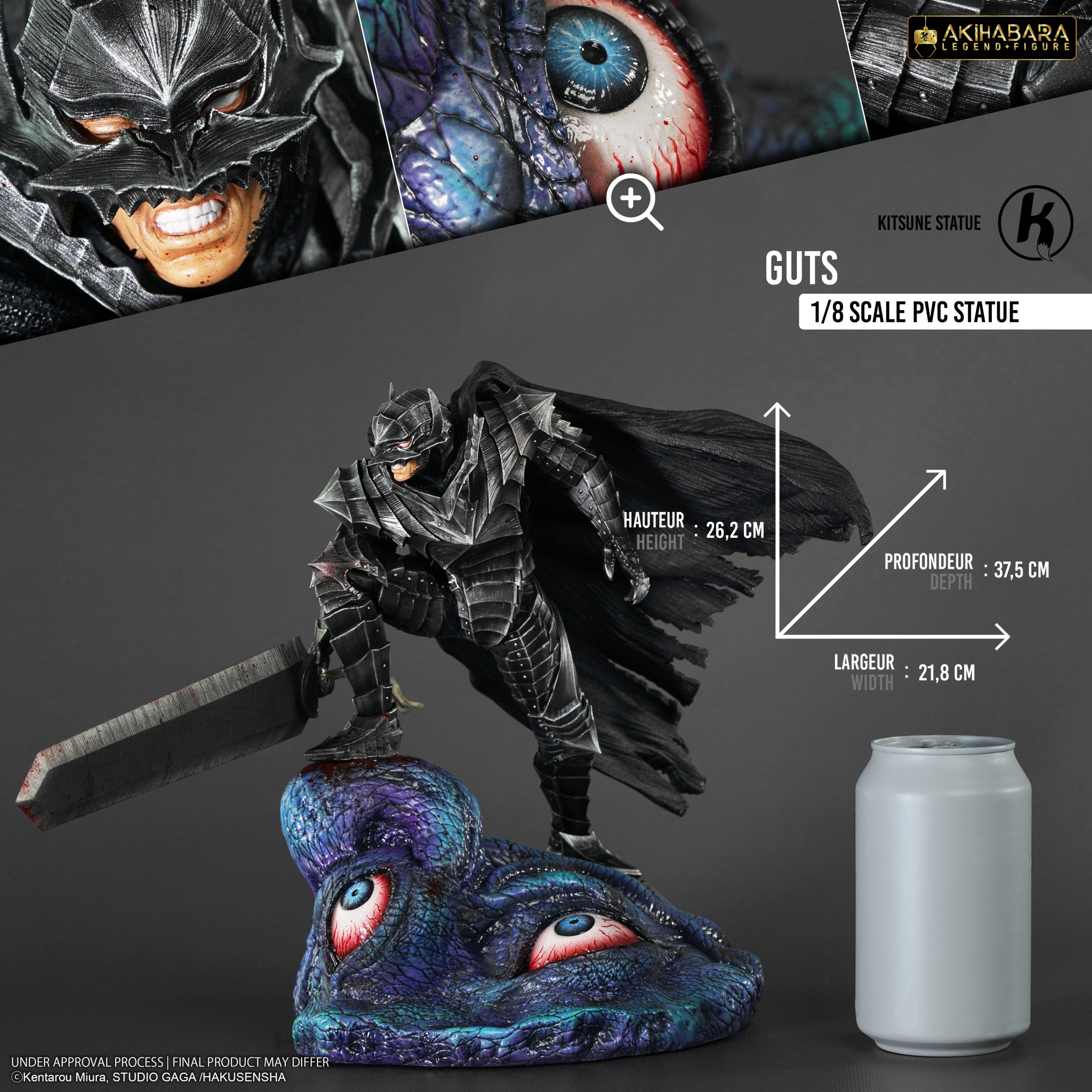 Kitsune Statue Studio - Berserk Guts Berserker Armor（Licensed)
