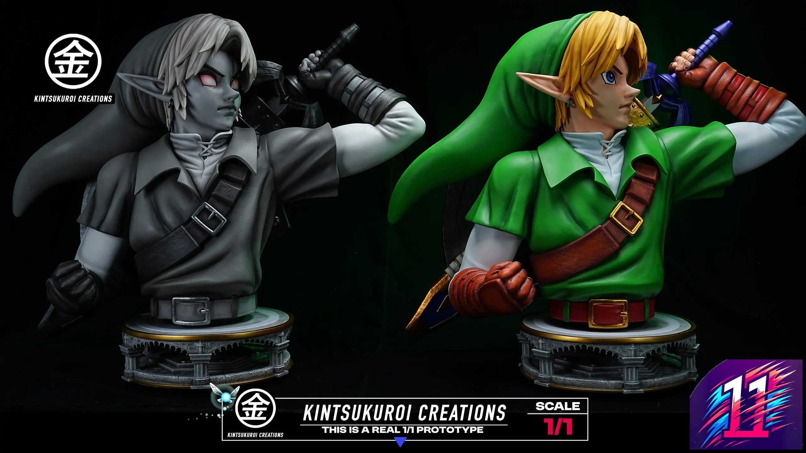Kintsukuroi Creations Studio - Dark Link Bust 1/1 The Legend of Zelda