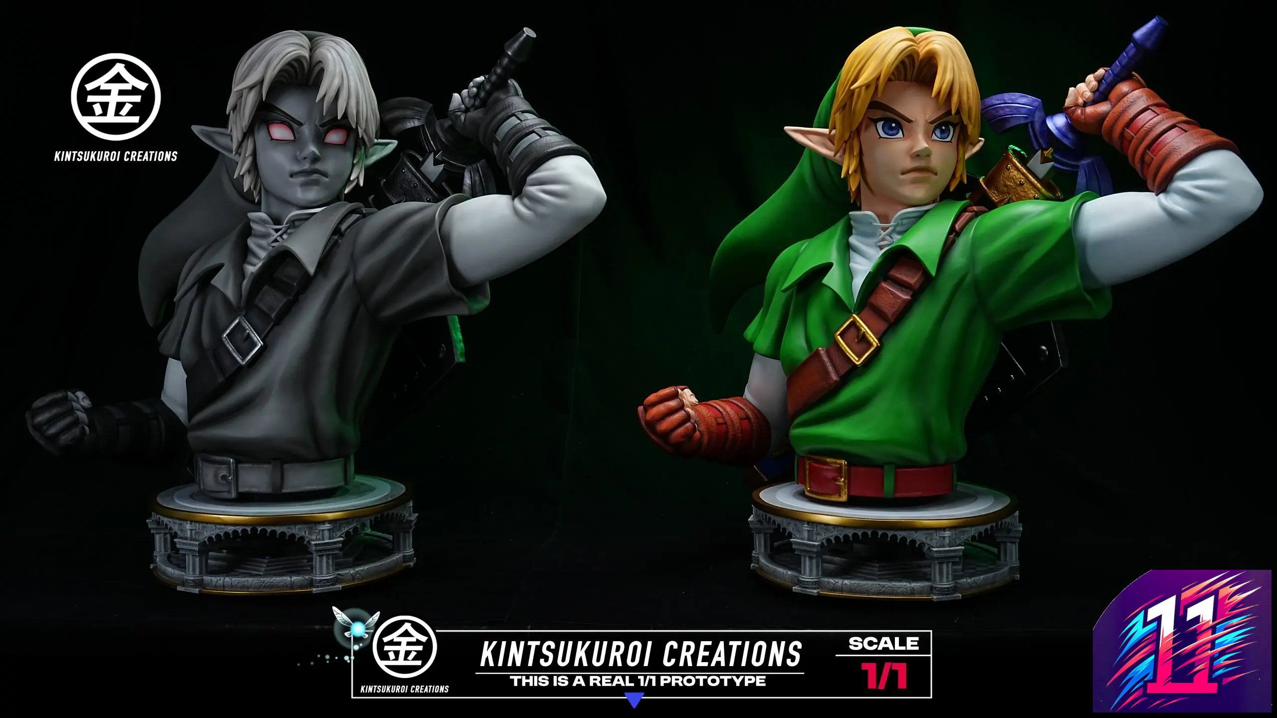 Kintsukuroi Creations Studio - Dark Link Bust 1/1 The Legend of Zelda