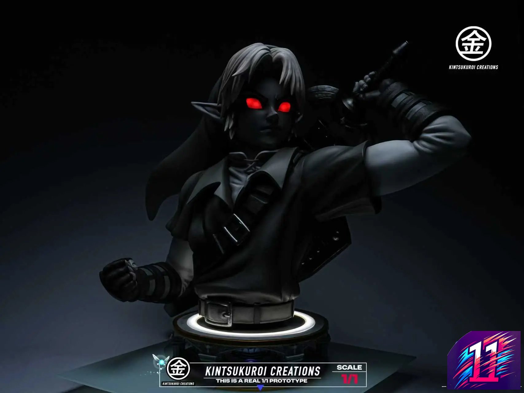 Kintsukuroi Creations Studio - Dark Link Bust 1/1 The Legend of Zelda