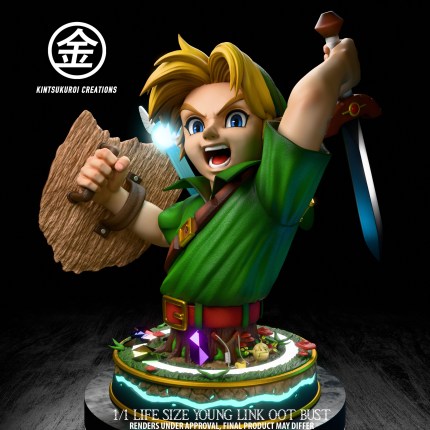 Kintsukuroi Creations Studio - Legend of Zelda Young Link Bust Kintsukuroi Creations Studio - Legend of Zelda Young Link Bust