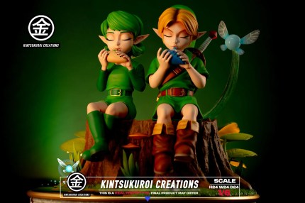 Kintsukuroi Creations Studio - The Legend of Zelda LINK & SARIA DIORAMA 1/6 SCALE Kintsukuroi Creations Studio - The Legend of Zelda LINK & SARIA DIORAMA 1/6 SCALE