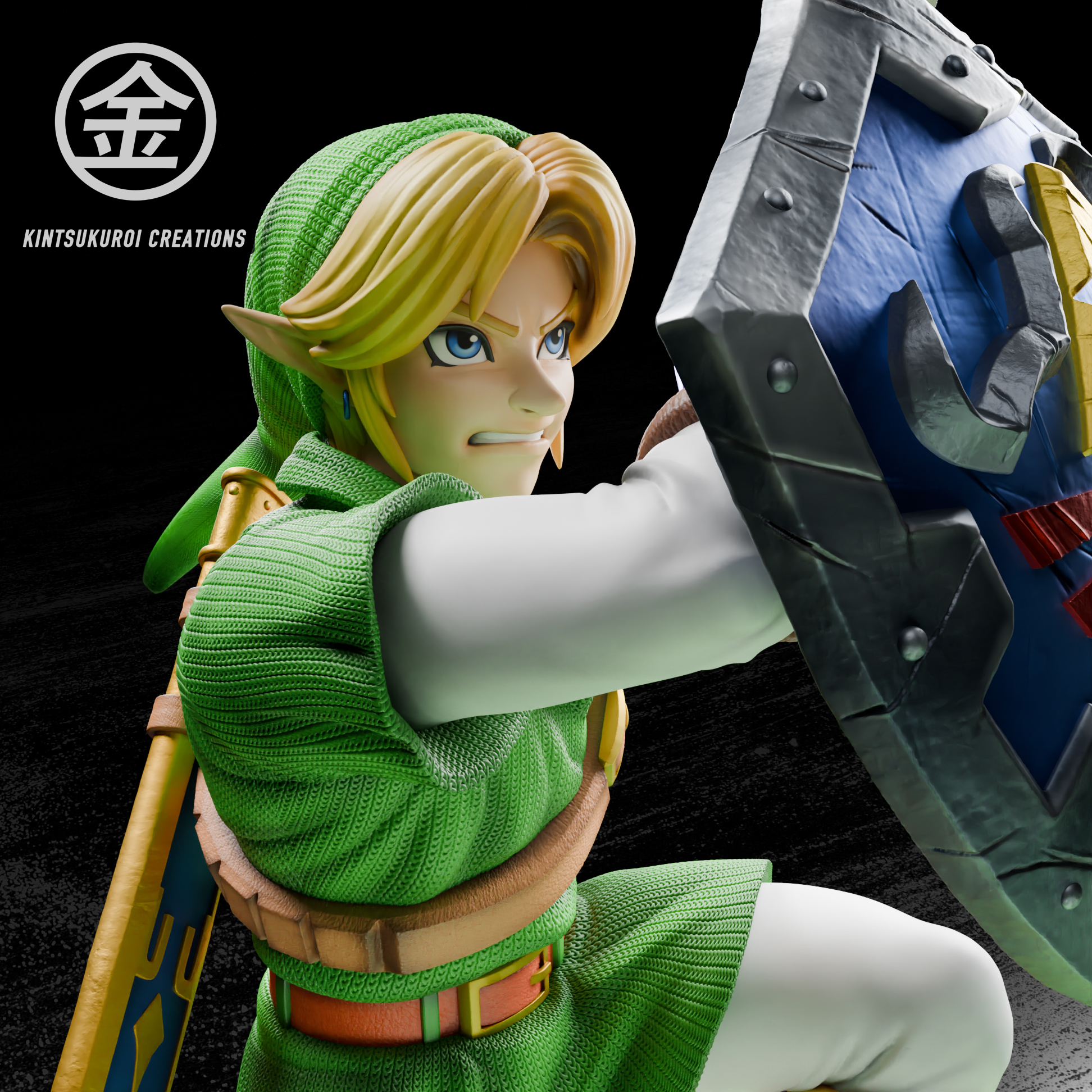 Kintsukuroi Creations Studio - The Legend of Zelda Link VS Ganondorf
