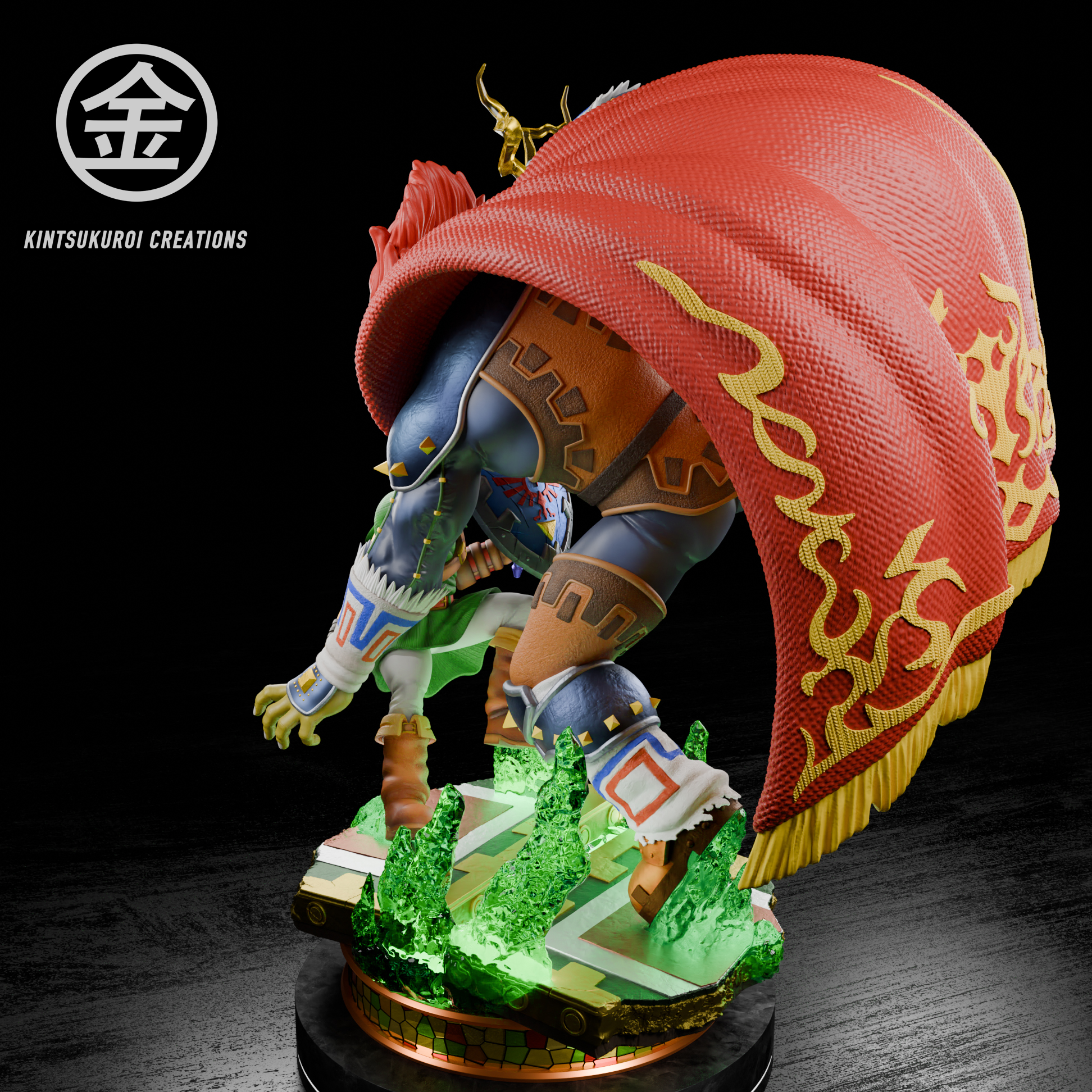 Kintsukuroi Creations Studio - The Legend of Zelda Link VS Ganondorf