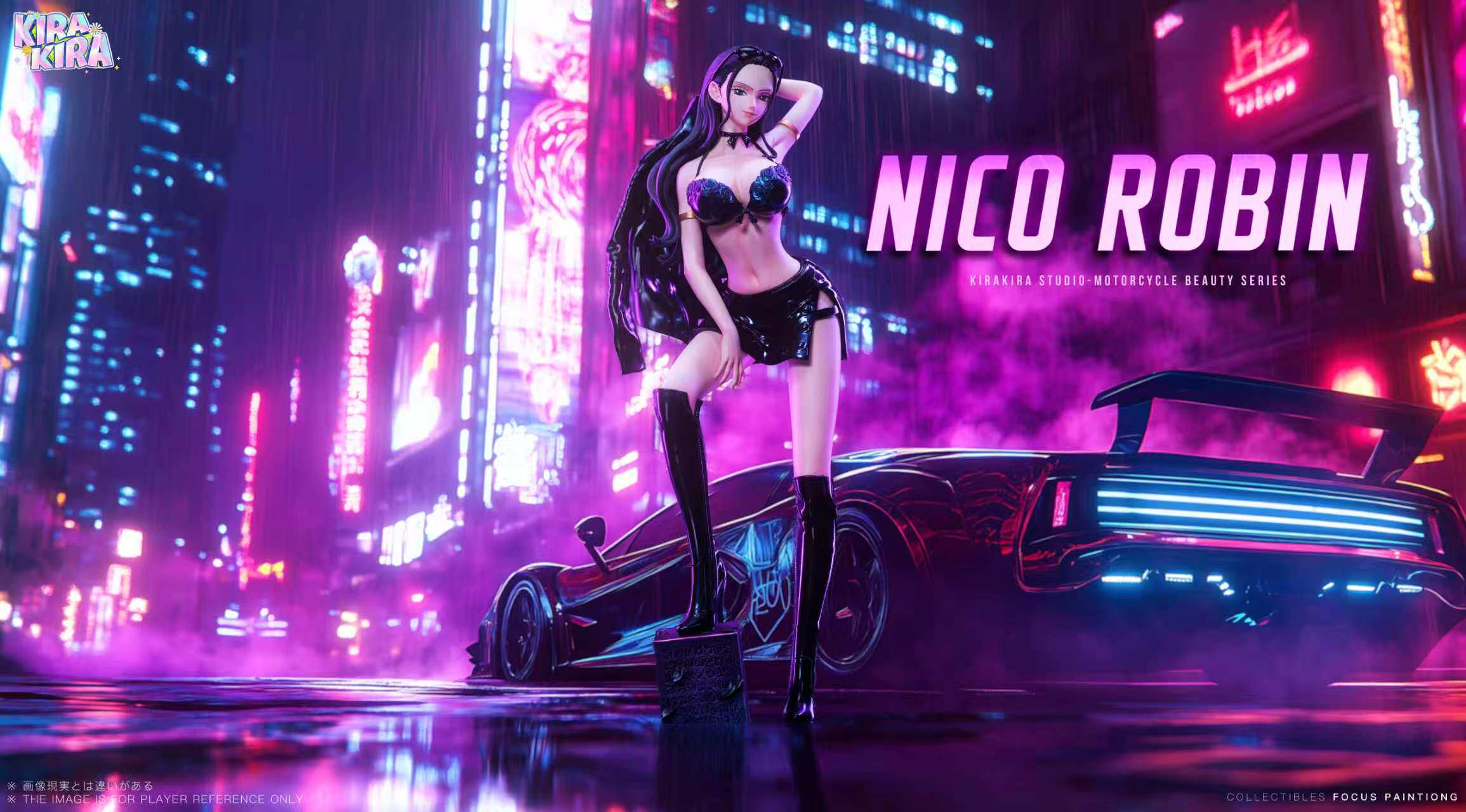 KiraKira Studio - Costume Series 01 Nico Robin Biker Jacket One Piece