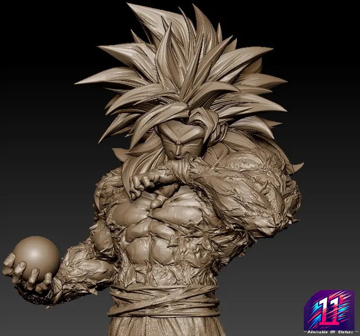 Kuang Feng Studio - Son Goku Super Saiyan Dragon Ball
