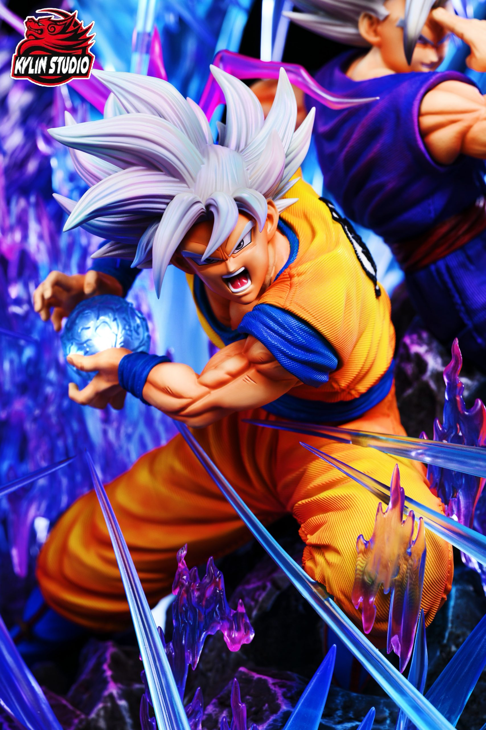 Kylin Studio - Dragon Ball Classic Character Series 011 The Strongest Father and Son Migatte no Gokui Goku & Gohan