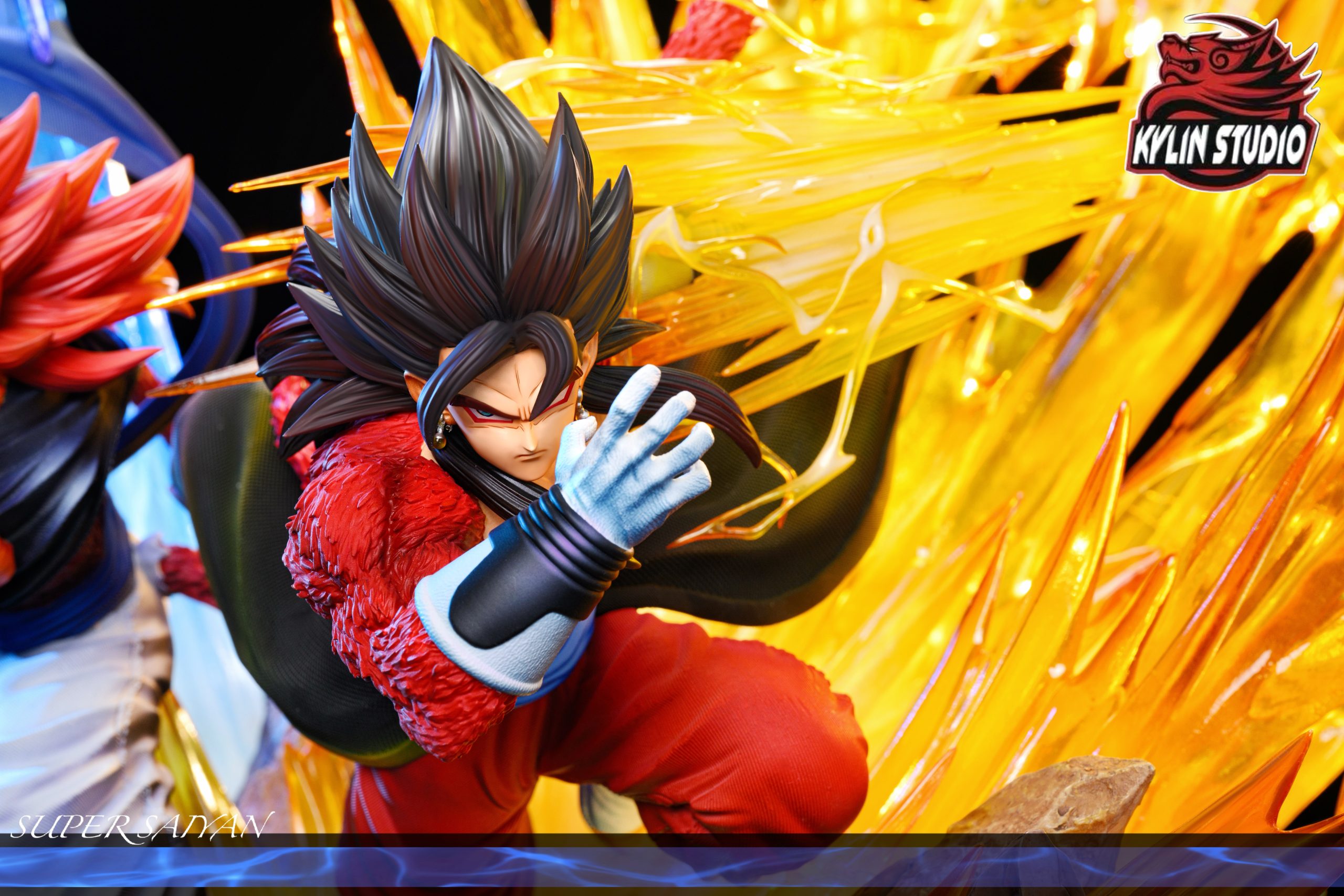 Kylin Studio - Dragon Ball Classic Characters Series #12 Super Saiyan 4 Gogeta & Vegito