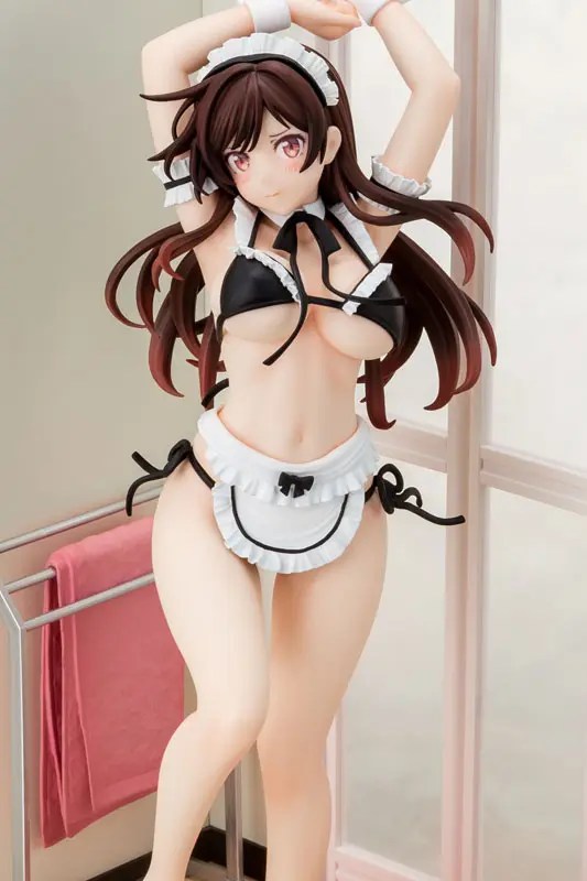 HAKOIRI MUSUME - Rent-A-Girlfriend Chizuru Mizuhara Maid Bikini ni Okigae Figure 1/6 Complete Figure (Licensed)