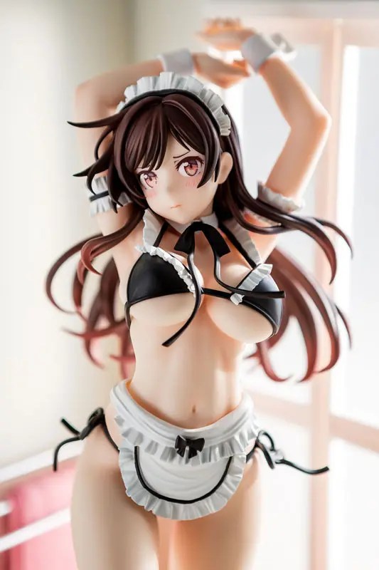 HAKOIRI MUSUME - Rent-A-Girlfriend Chizuru Mizuhara Maid Bikini ni Okigae Figure 1/6 Complete Figure (Licensed)
