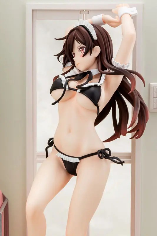 HAKOIRI MUSUME - Rent-A-Girlfriend Chizuru Mizuhara Maid Bikini ni Okigae Figure 1/6 Complete Figure (Licensed)