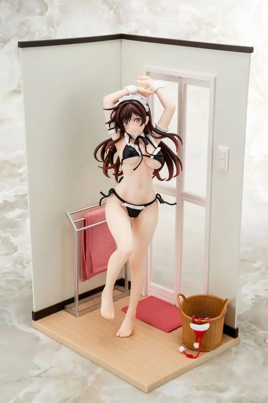 HAKOIRI MUSUME - Rent-A-Girlfriend Chizuru Mizuhara Maid Bikini ni Okigae Figure 1/6 Complete Figure (Licensed)