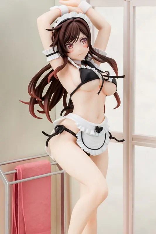 HAKOIRI MUSUME - Rent-A-Girlfriend Chizuru Mizuhara Maid Bikini ni Okigae Figure 1/6 Complete Figure (Licensed)