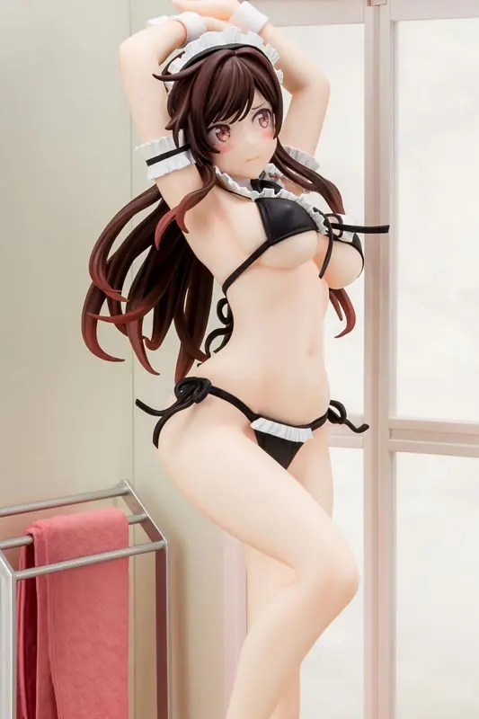 HAKOIRI MUSUME - Rent-A-Girlfriend Chizuru Mizuhara Maid Bikini ni Okigae Figure 1/6 Complete Figure (Licensed)