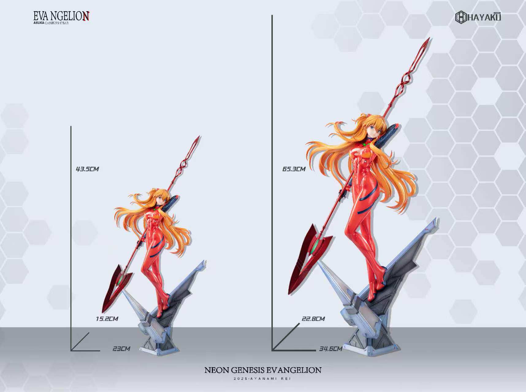 HAYAKU Studio - Rei Ayanami X Asuka Langley Sohryu Neon Genesis Evangelion