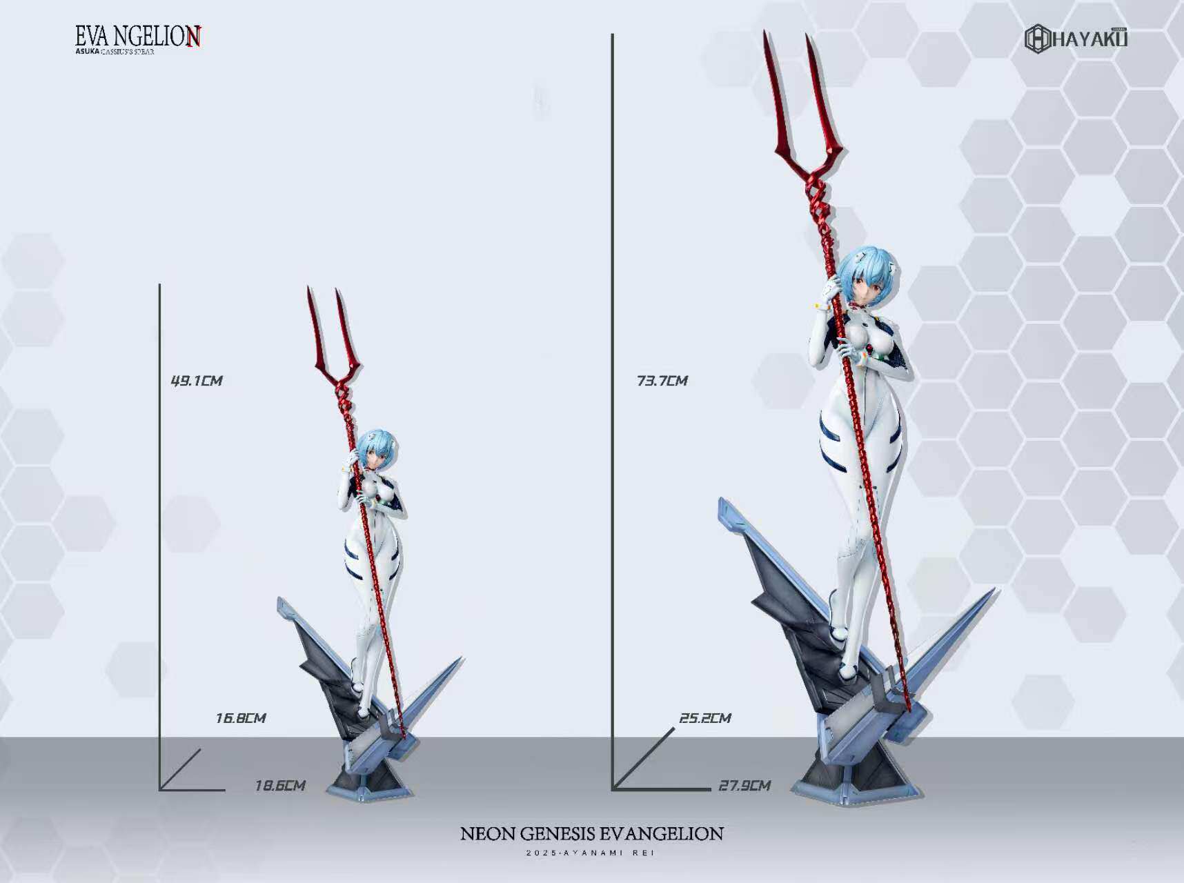 HAYAKU Studio - Rei Ayanami X Asuka Langley Sohryu Neon Genesis Evangelion