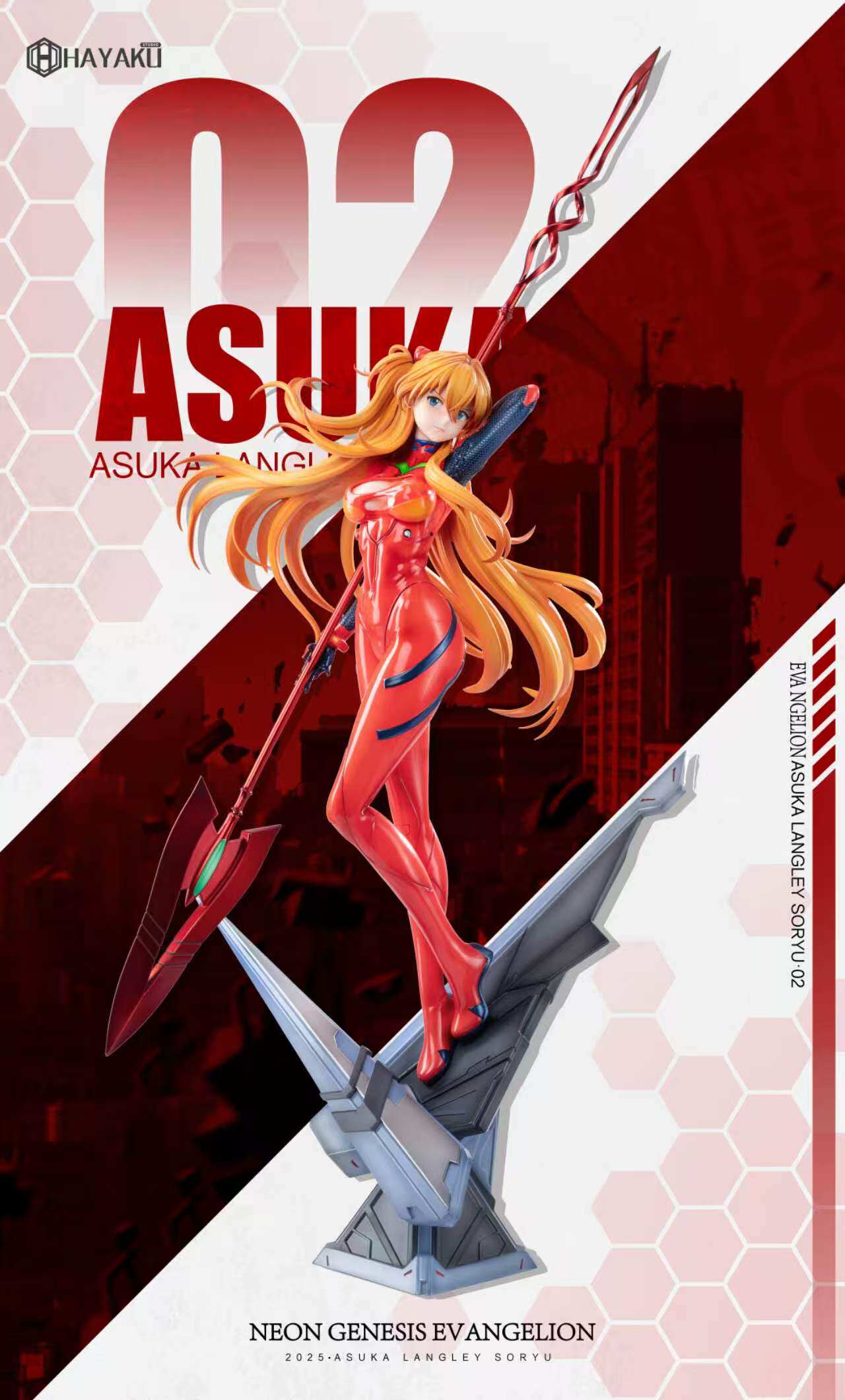 HAYAKU Studio - Rei Ayanami X Asuka Langley Sohryu Neon Genesis Evangelion