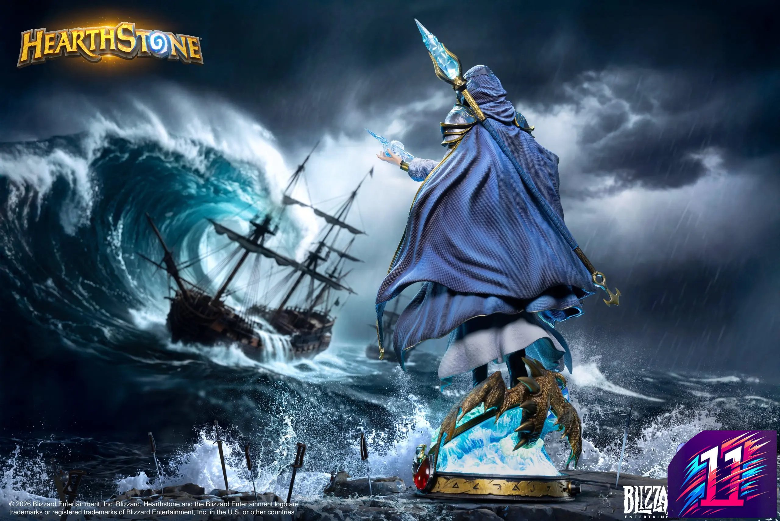 HEX Collectibles X Blizzard Entertainment - Hearthstone 1/6 Jaina Proudmoore HEXHS13 (Licensed)