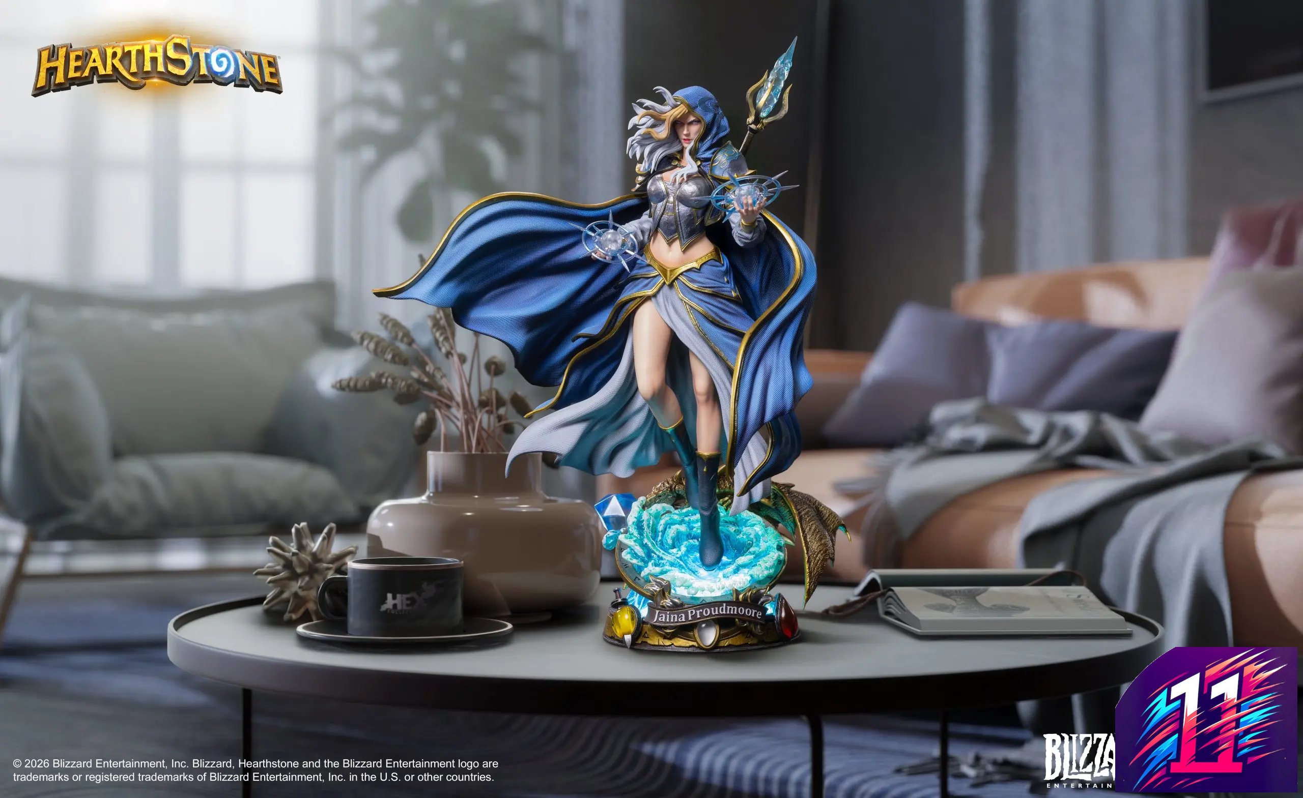 HEX Collectibles X Blizzard Entertainment - Hearthstone 1/6 Jaina Proudmoore HEXHS13 (Licensed)