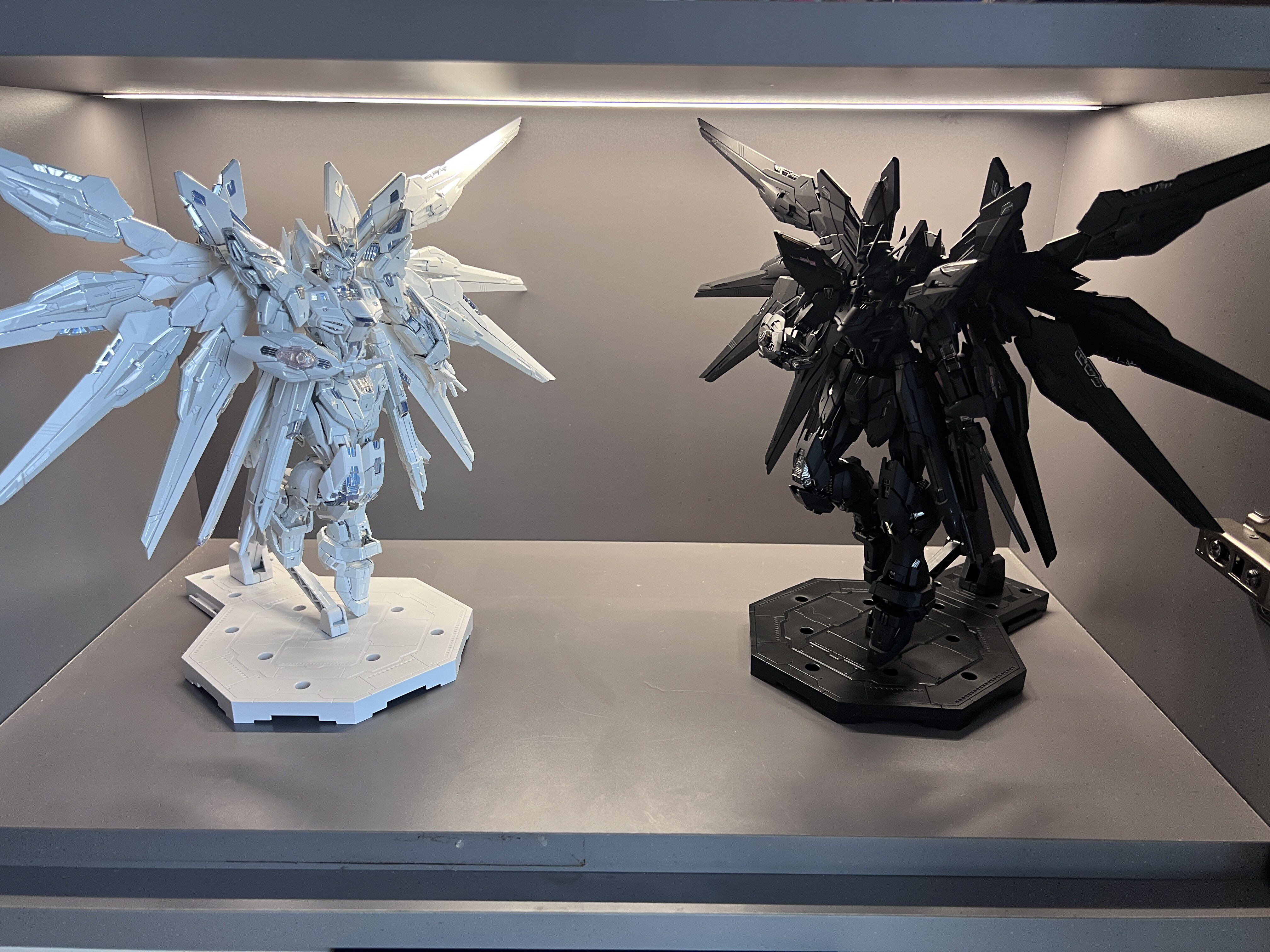 HH Mo Xing Gong Fang Studio - Mgex Strike Freedom Gundam Laser Transparent Full Spray Coating Gundam