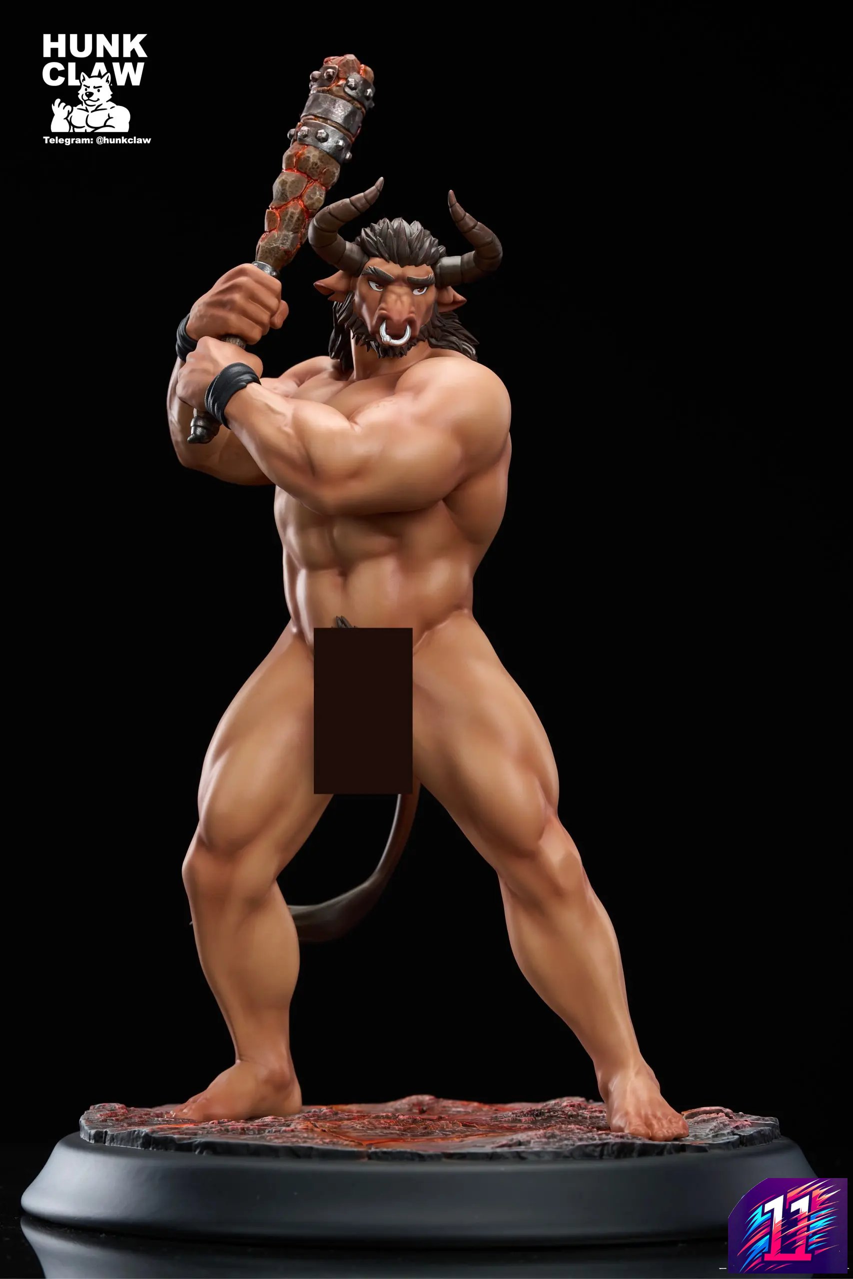 HUNK CLAW Studio - Bull Mount Original