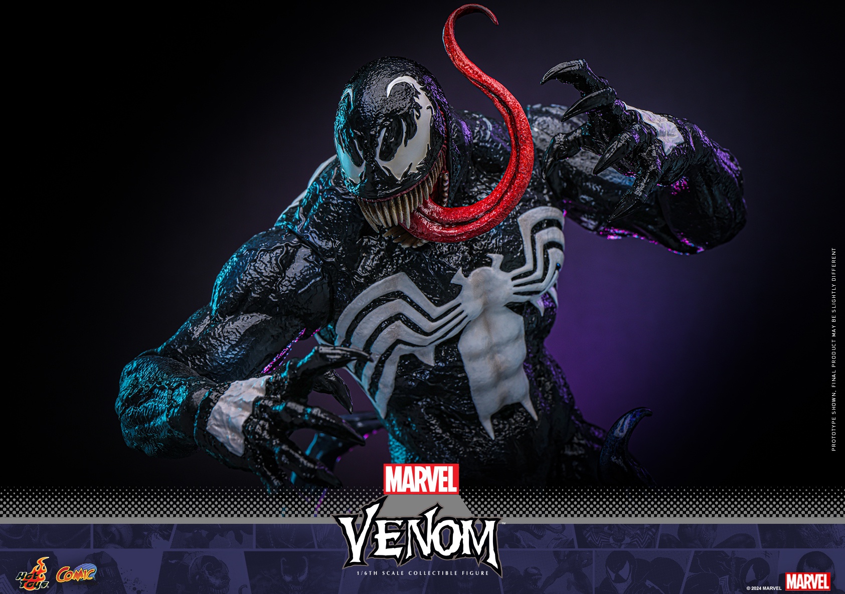 Hottoys Studio - Marvel Comics Venom 1/6 scale collectible figure​ CMS023