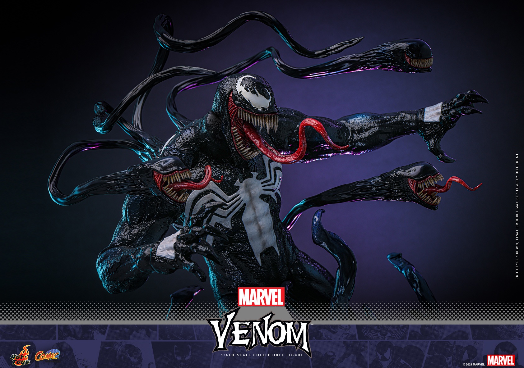 Hottoys Studio - Marvel Comics Venom 1/6 scale collectible figure​ CMS023
