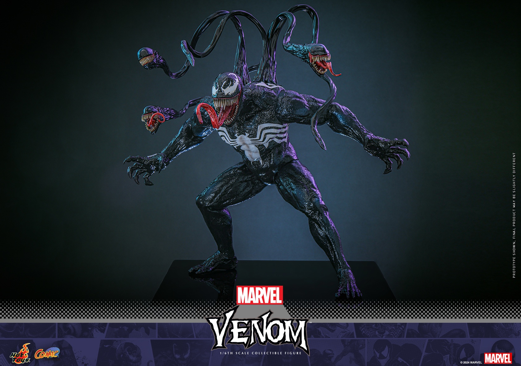 Hottoys Studio - Marvel Comics Venom 1/6 scale collectible figure​ CMS023