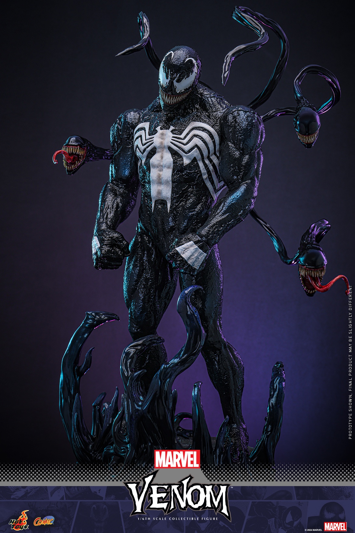 Hottoys Studio - Marvel Comics Venom 1/6 scale collectible figure​ CMS023