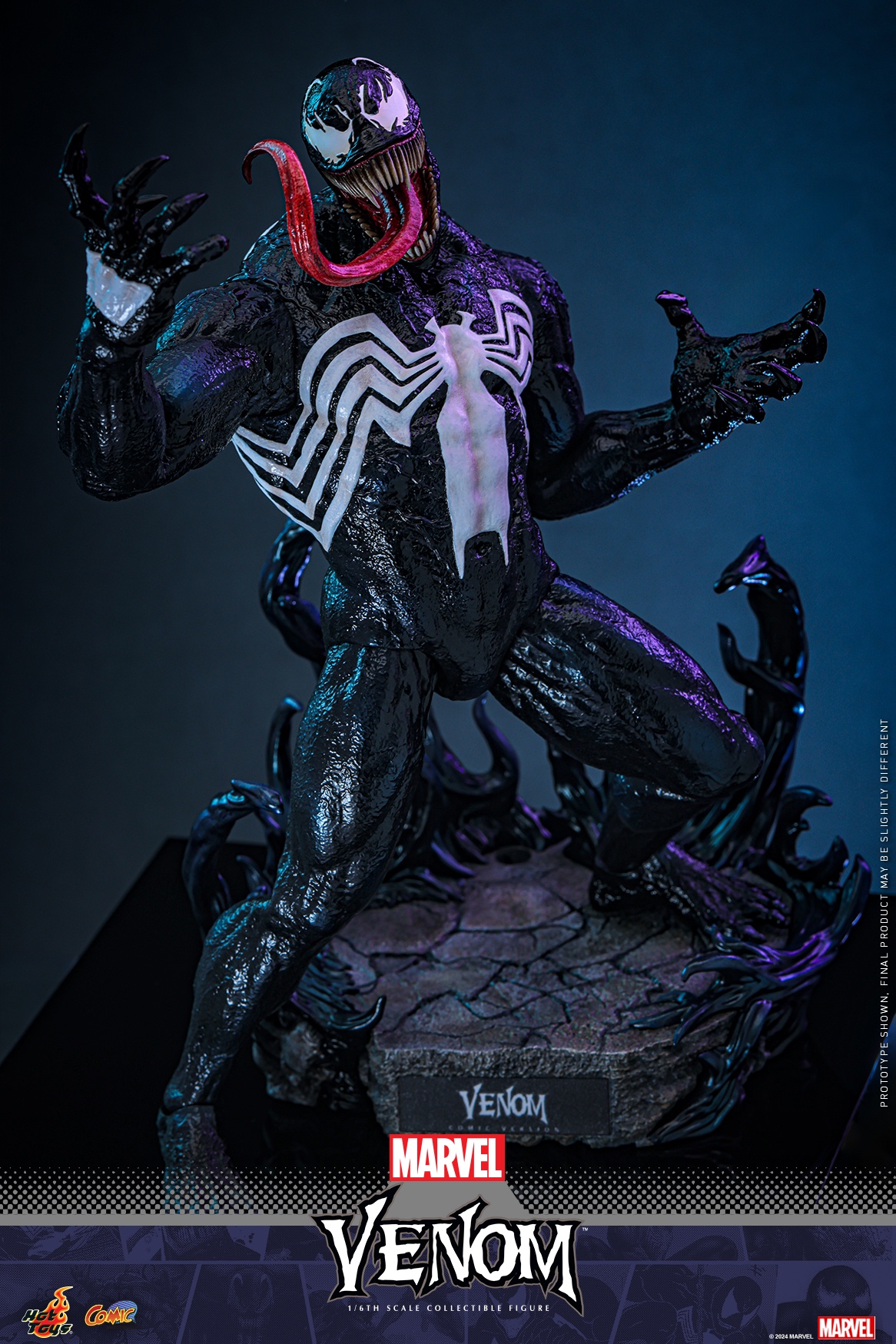 Hottoys Studio - Marvel Comics Venom 1/6 scale collectible figure​ CMS023