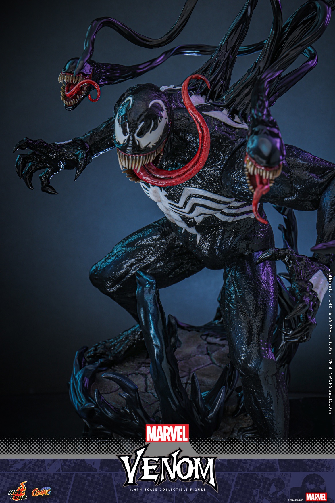 Hottoys Studio - Marvel Comics Venom 1/6 scale collectible figure​ CMS023