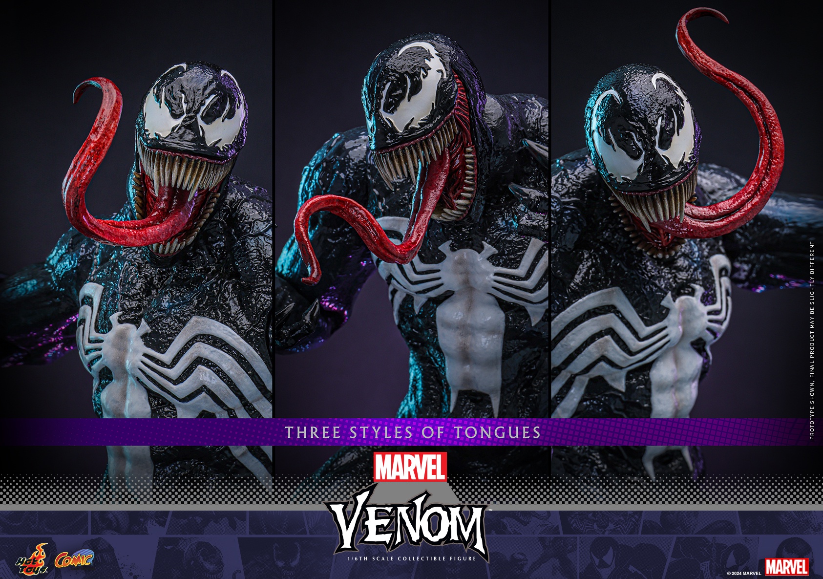 Hottoys Studio - Marvel Comics Venom 1/6 scale collectible figure​ CMS023