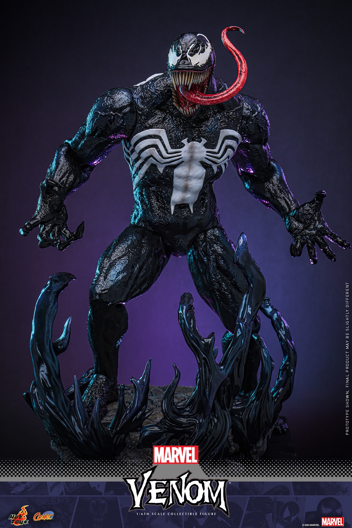 Hottoys Studio - Marvel Comics Venom 1/6 scale collectible figure​ CMS023