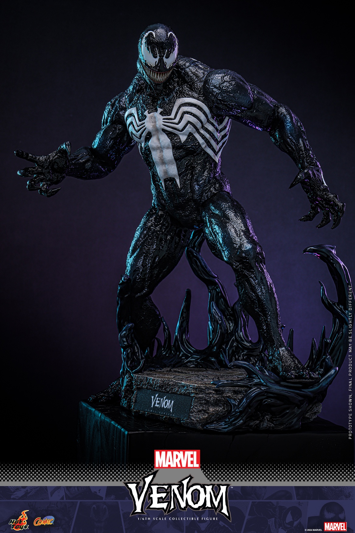 Hottoys Studio - Marvel Comics Venom 1/6 scale collectible figure​ CMS023