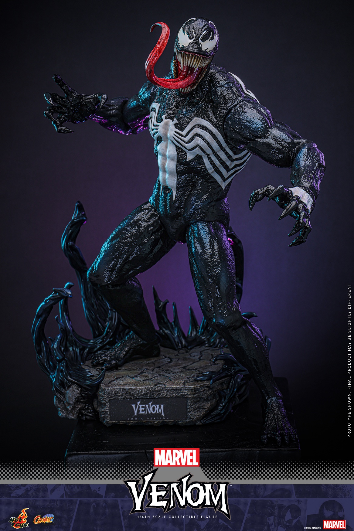 Hottoys Studio - Marvel Comics Venom 1/6 scale collectible figure​ CMS023