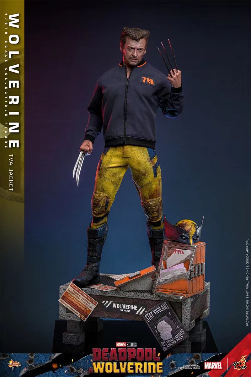 Hottoys Studio - Marvel Deadpool & Wolverine Wolverine(TVA Uniform version)16 MMS756 (Licensed)