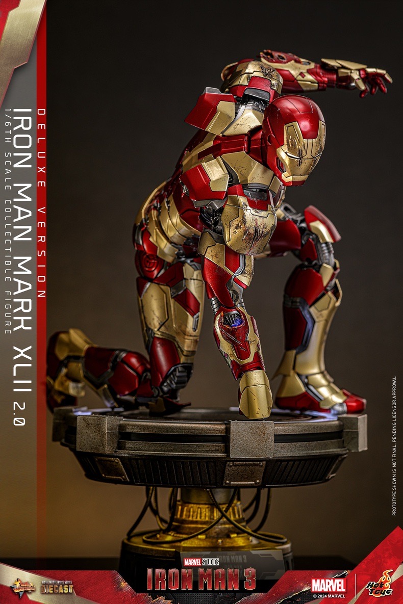 ホットトイズ 1/6 『アイアンマン3』 アイアンマン・マーク42 2.0版 未