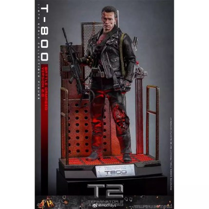 Hottoys Studio - The Terminator DX46 Terminator 2 Judgment Day T-800 Battle Damage Version 2.0 (Licensed) Hottoys Studio - The Terminator DX46 Terminator 2 Judgment Day T-800 Battle Damage Version 2.0 (Licensed)