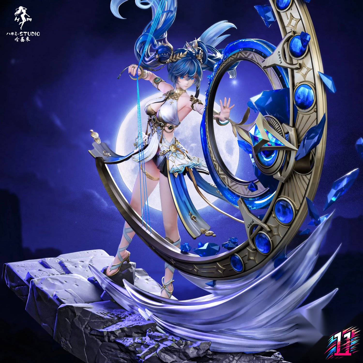 Hakimi Studio - Iuno Drawing the Bow Wuthering Waves
